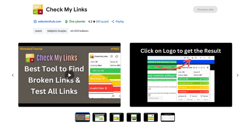 check my link seo eklentisi