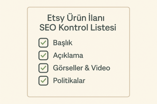 etsy seo kontrol listesi