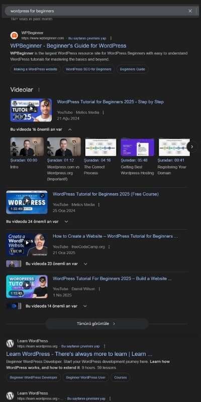 google arama sıramala nasıl çalışır