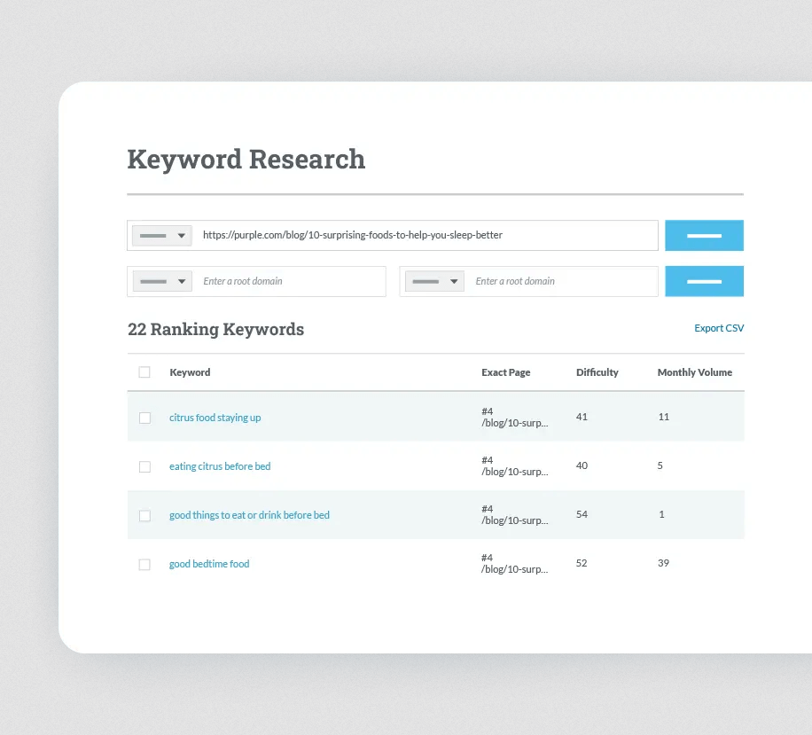 moz anahtar kelime aracı