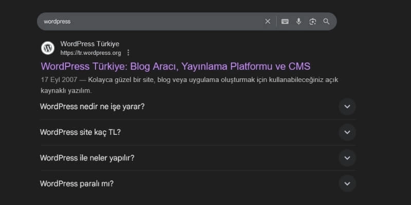 sıkça sorulan sorular