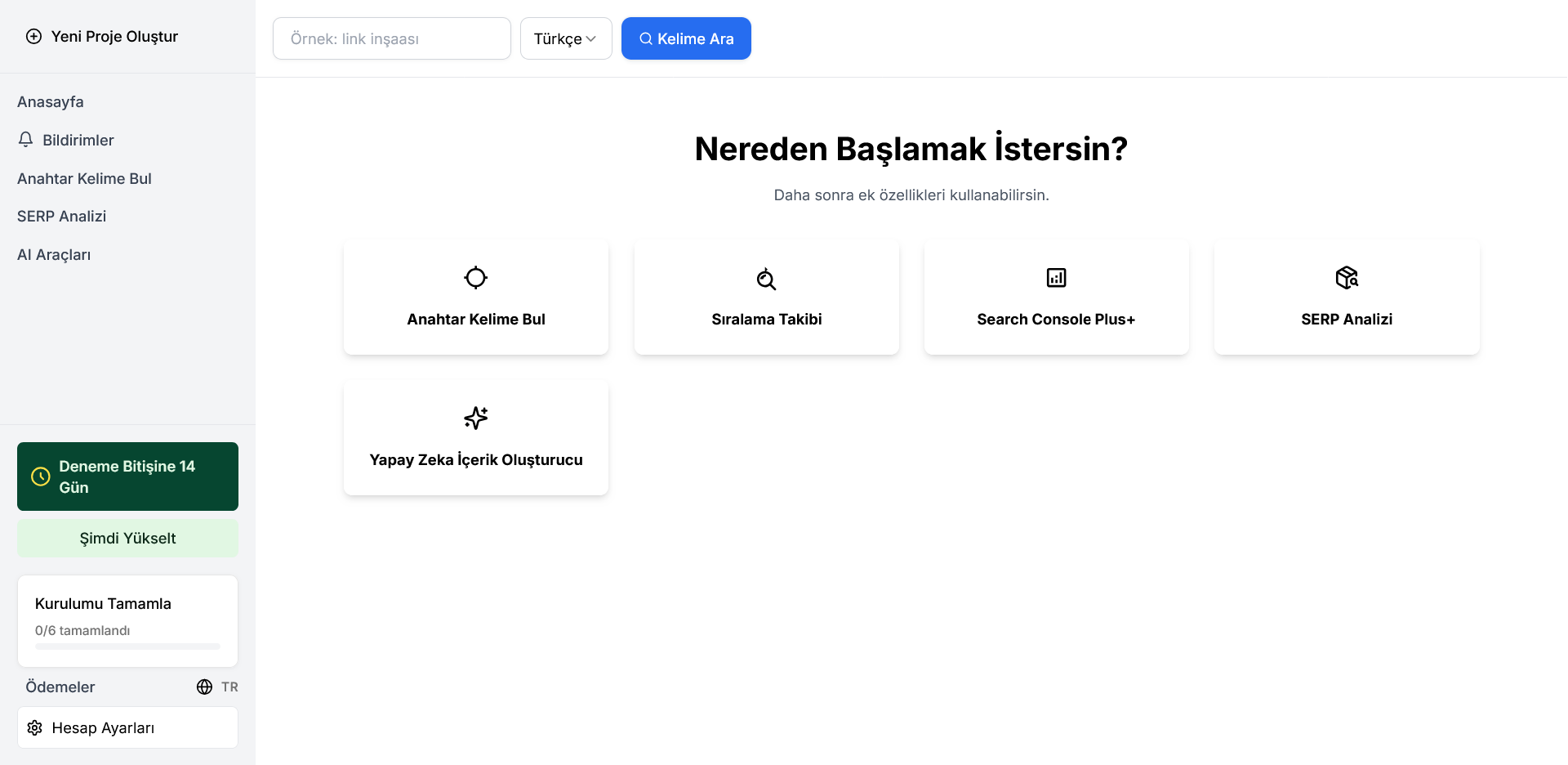 uzun kuyruk anahtar kelime araştırma aracı