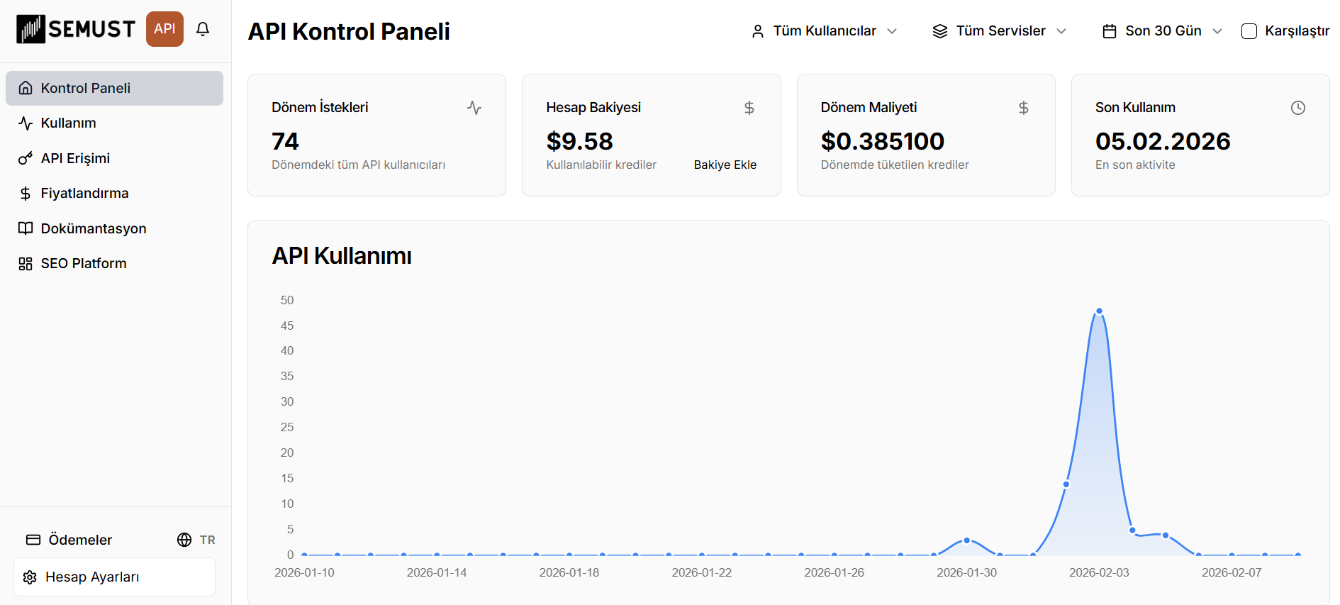 Semust Api Platform Live